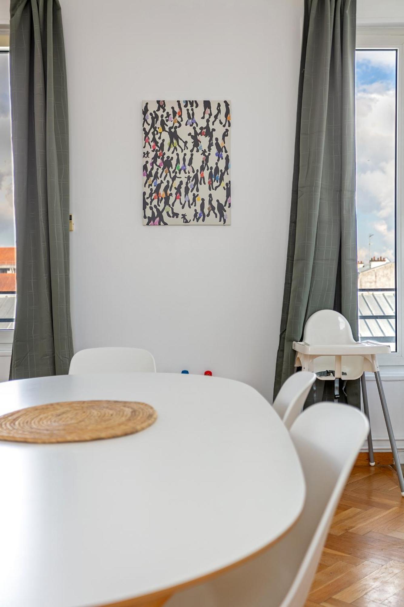 Parisian Penthouse With Large Terrasse Apartamento Pierrefitte-sur-Seine Exterior foto