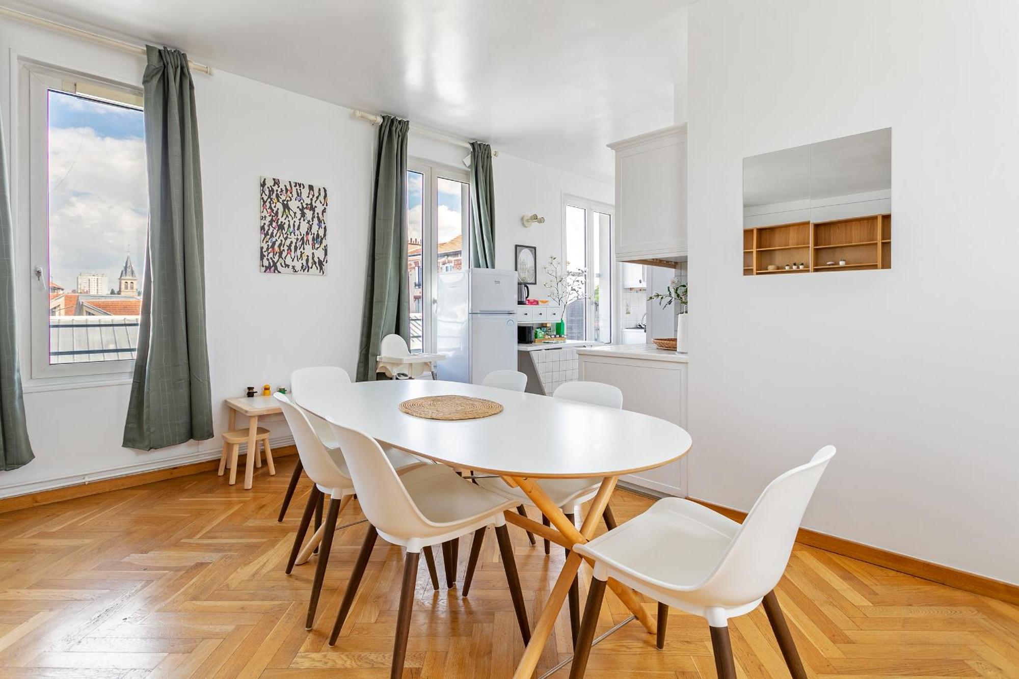 Parisian Penthouse With Large Terrasse Apartamento Pierrefitte-sur-Seine Exterior foto